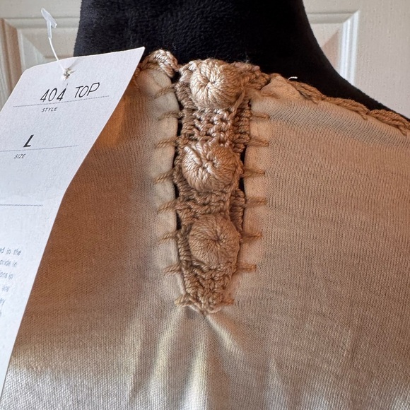 Off White & Tan Embroidered Blouse & Skirt handcrafted in the Philippines NWT - Picture 3 of 15